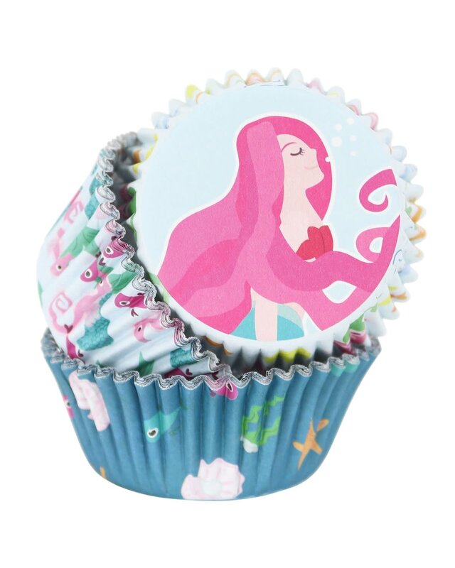 PME PME Baking Cups Mermaid pk/60