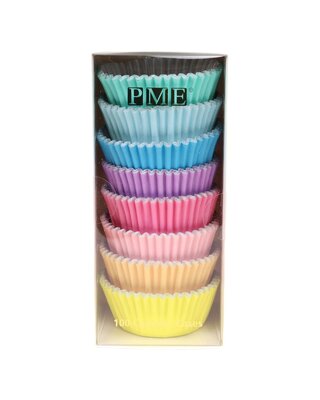 PME PME Baking Cups Pastel Colour pk/100