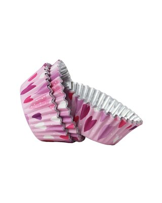 PME PME Foil Baking Cups Love Hearts pk/30
