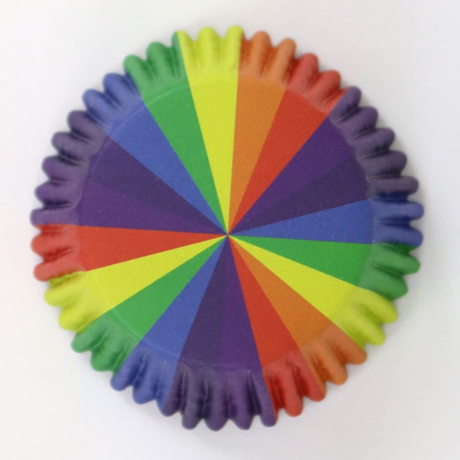 PME Foil Lined Baking Cups Rainbow Colours pk/30-1