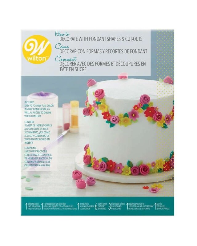 wilton Wilton How To Decorate Fondant Shapes & Cut-Outs Kit