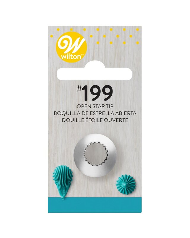 wilton Wilton Decorating Tip #199 Open Star Carded