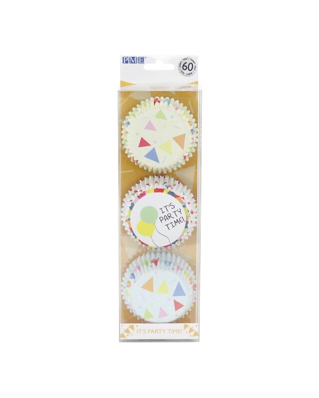 PME PME Baking Cups Party pk/60