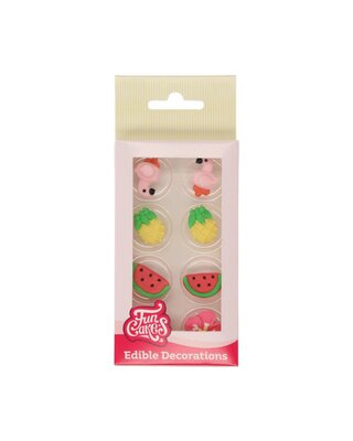 Funcakes FunCakes Suikerdecoratie Tropisch Set/8