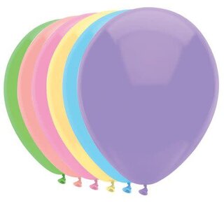Haza Ballonnen Pastel mix 30cm 10st