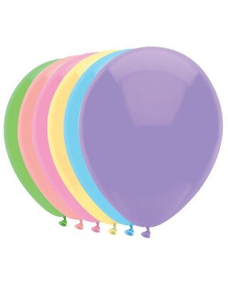 Haza Ballonnen Pastel mix 30cm 10st
