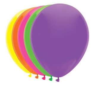 Haza Ballonnen neon mix 25cm 10st