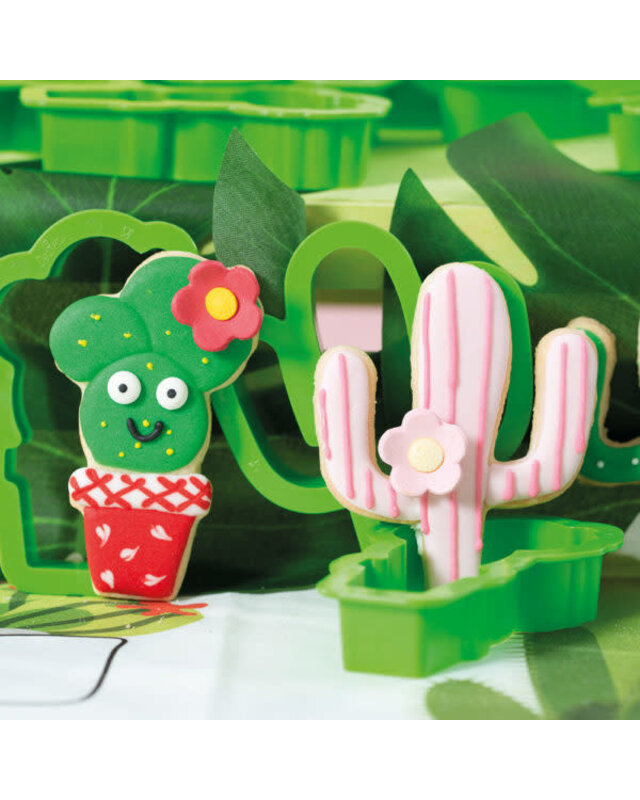decora Decora koekjesvorm cactus in pot