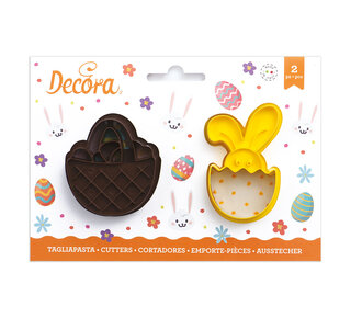 decora Paas haas en mand uitsteker