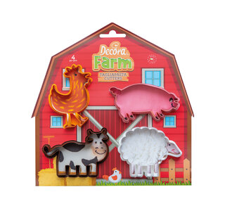 decora boerderij dieren uitstekers