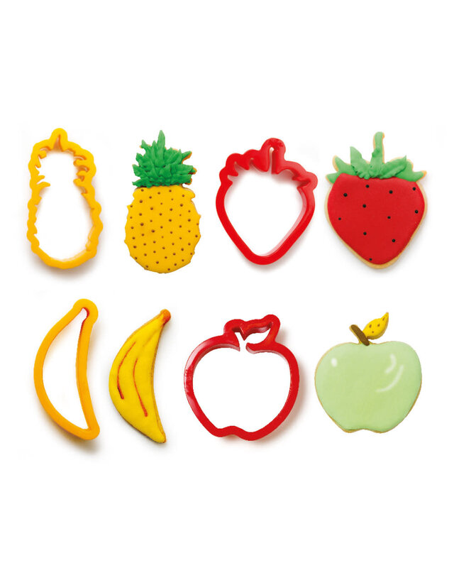 decora fruit uitstekers set/4