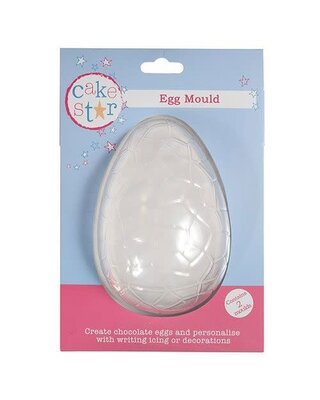 Cakestar Cake Star Mould Cracked Half Egg paasei Large set/2