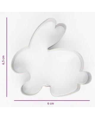 Koekjes Uitsteker Haas konijn 6 cm