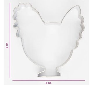 Koekjes Uitsteker Kip 6 cm