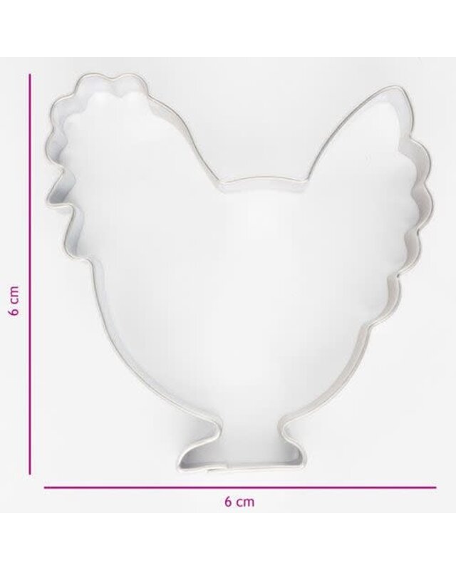 Koekjes Uitsteker Kip 6 cm
