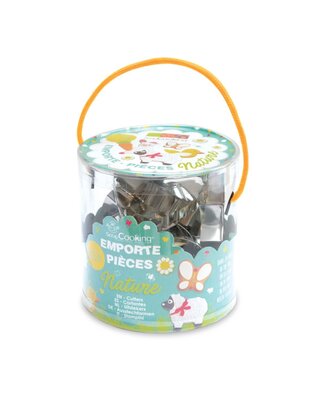 scrapcooking Scrapcooking Cookie Cutter Bucket Nature Set/16