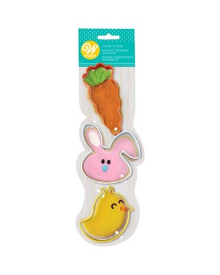 wilton Wilton Cookie Cutter Whimsical Easter pasen Set/3
