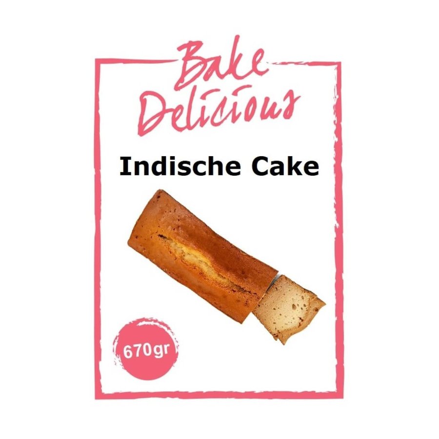 Bake Delicious Indische Cakemix 670gr-1