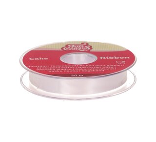 Funcakes FunCakes Taartlint wit 15mm per meter