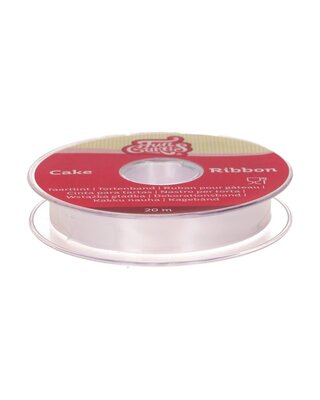 Funcakes FunCakes Taartlint wit 15mm per meter