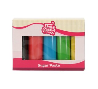 Funcakes FunCakes Fondant Multipack essential Colours 5x100g