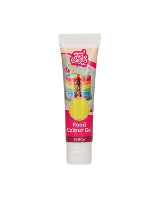 Funcakes FunCakes Edible FunColours Gel - yellow geel 30g