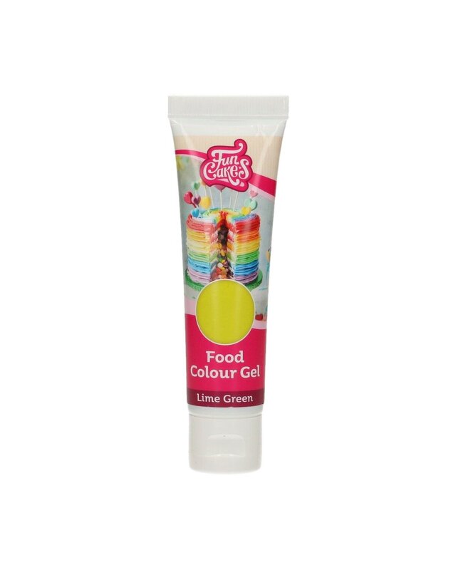 Funcakes FunCakes  Gel - Lime Green 30g