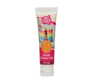 Funcakes Edible FunColours Gel - Orange 30g