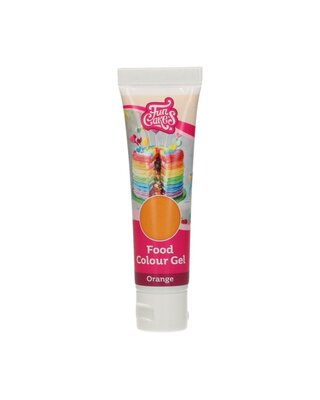 Funcakes Edible FunColours Gel - Orange 30g