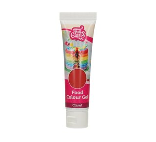 Funcakes FunCakes  Gel - Claret donker rood30g