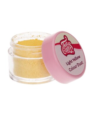 Funcakes FunCakes Dust - Light Yellow geel