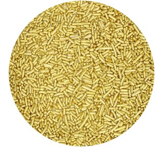 Funcakes FunCakes Sugar Strands -Metallic Goud- 80g