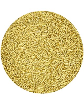 Funcakes FunCakes Sugar Strands -Metallic Goud- 80g