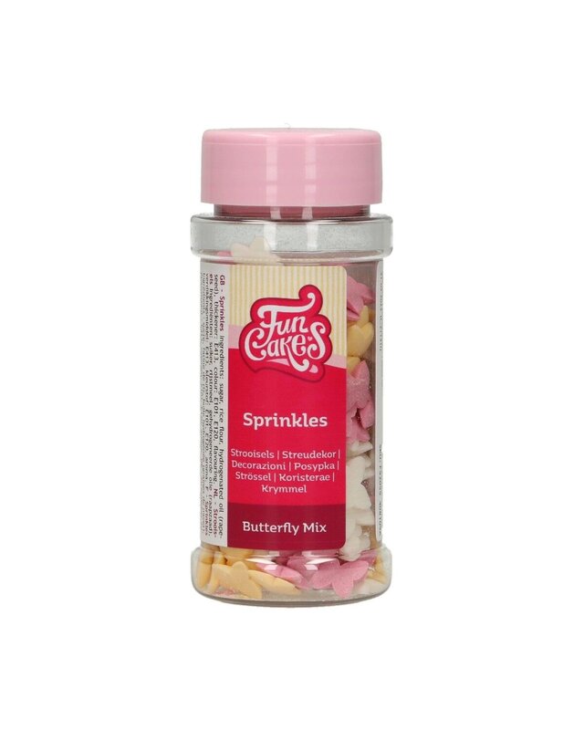 Funcakes Vlinders Mix 50g