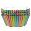 PME Foil Lined Baking Cups Unicorn Rainbow Colours pk/30