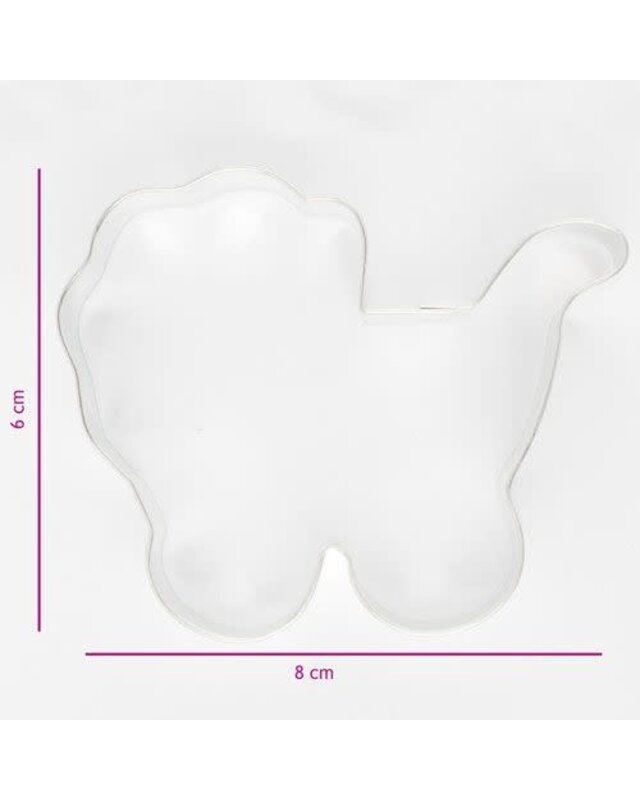 Koekjes Uitsteker Kinderwagen 8 cm