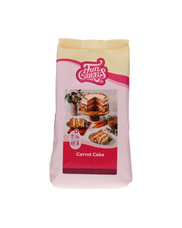 Funcakes Mix voor Carrot Cake 500g