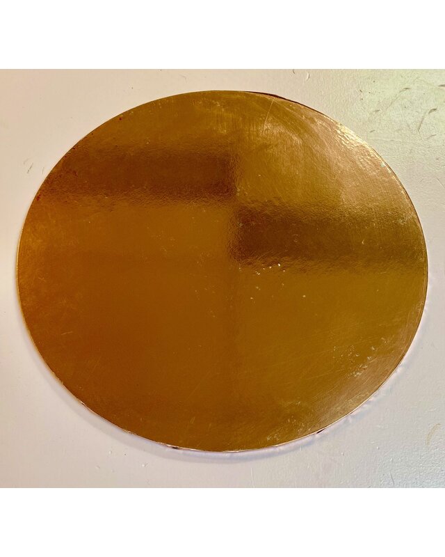 Cakeboard extra stevig rose goud 20cm