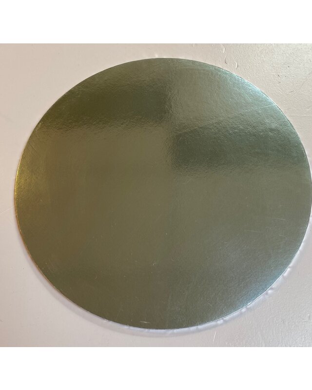 Cakeboard extra stevig zilver 20cm