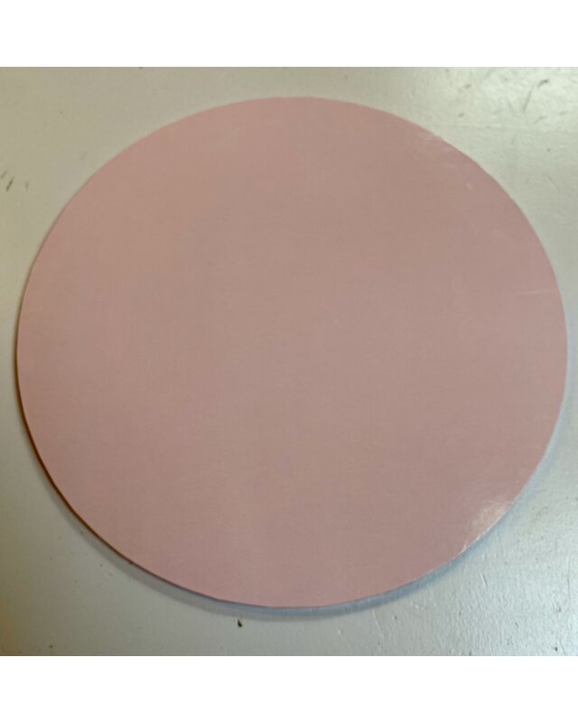 Cakeboard extra stevig pastel roze 25cm