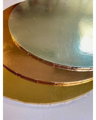cakeboard extra stevig  rose goud 30cm