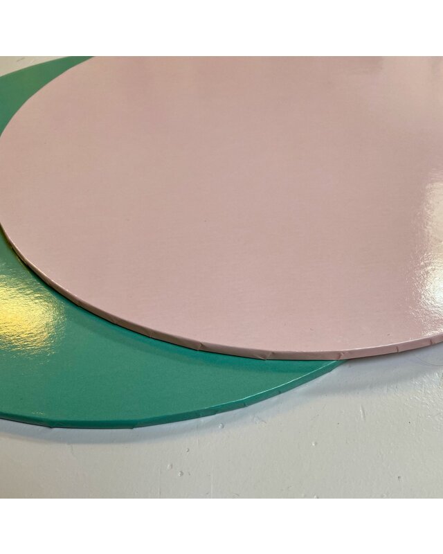 Cakeboard extra stevig mint groen 30cm