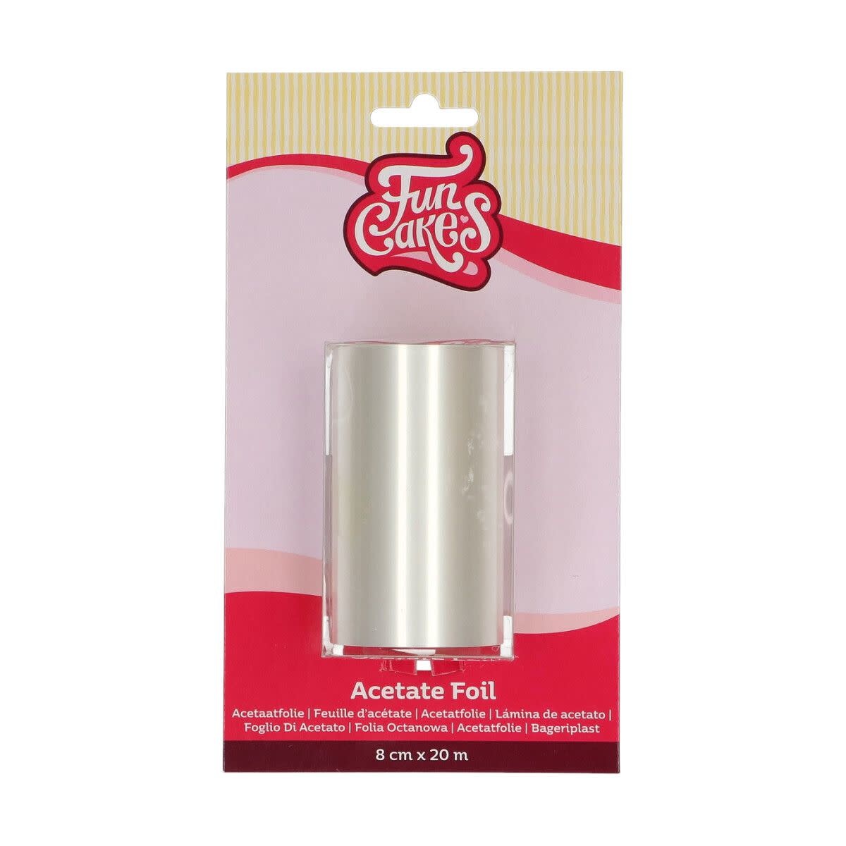 Funcakes FunCakes Acetaat Rol -8cm-