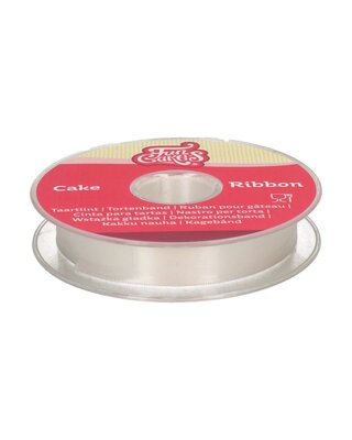 Funcakes FunCakes Taart lint  -Ivoor- 15mm per meter
