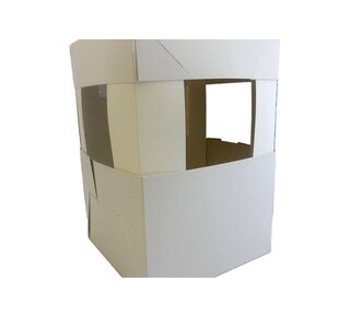 Taartdoos verlengstuk set/4