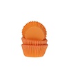 House of Marie Mini Baking Cups oranje pk/60