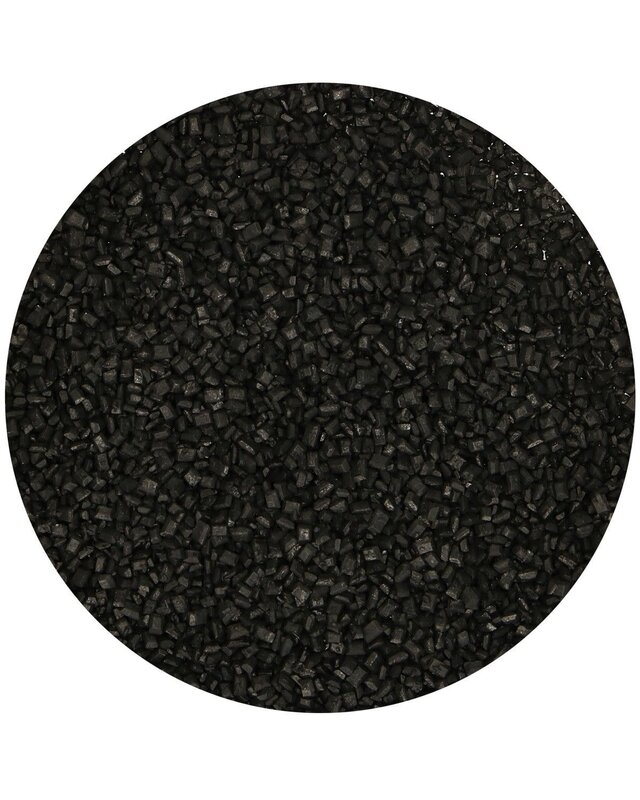 Funcakes FunCakes Suikerkristallen Zwart 80 g
