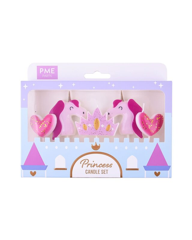 PME PME Kaarsjes Prinsessen Set/5