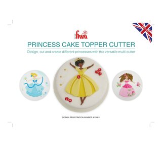 FMM FMM Prinsessen Cake Topper Uitsteker
