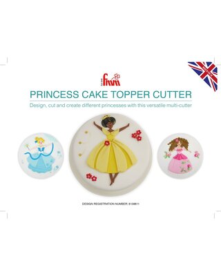 FMM FMM Prinsessen Cake Topper Uitsteker